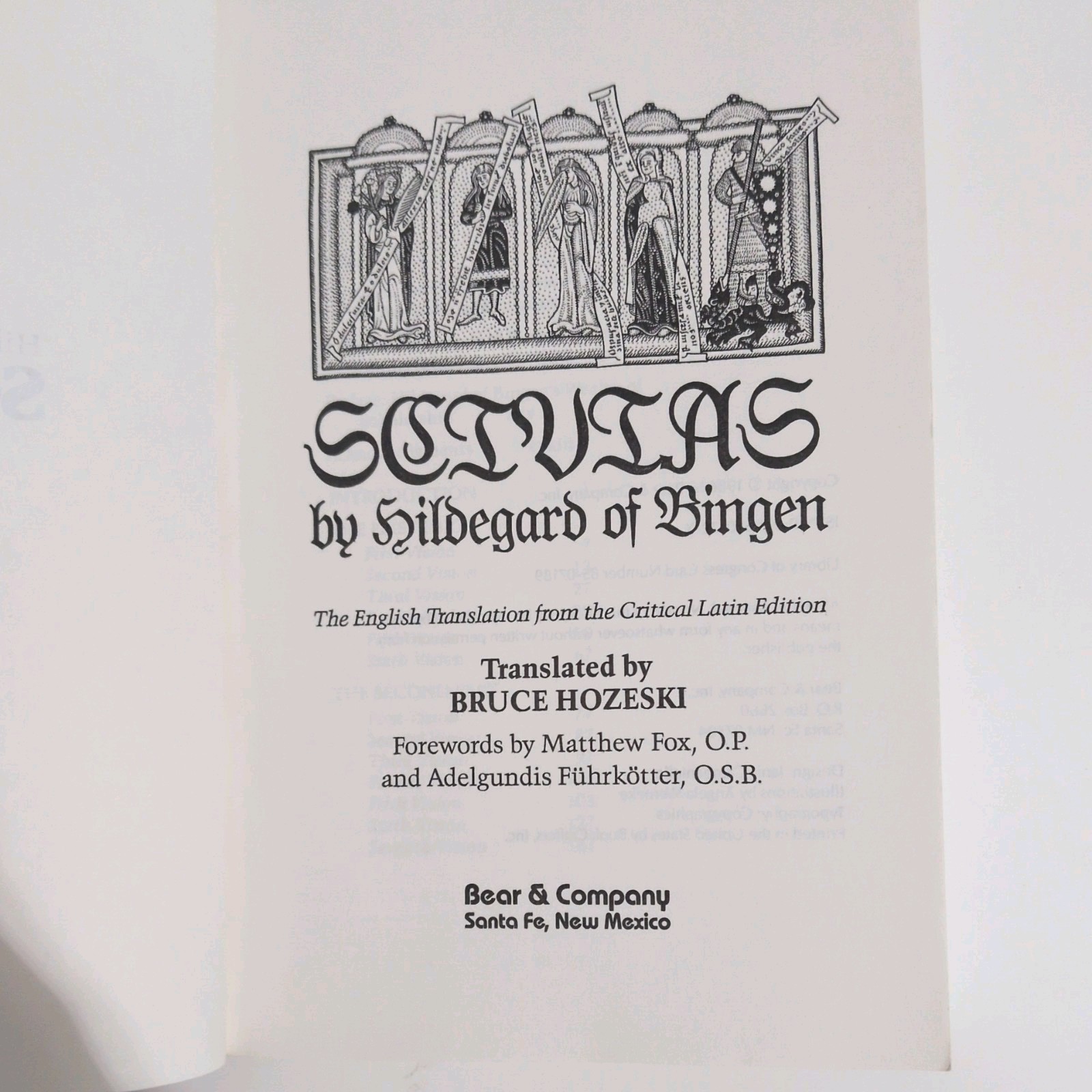 Scivias by Hildegard of Bingen: The English Translation from the Critical – Rare