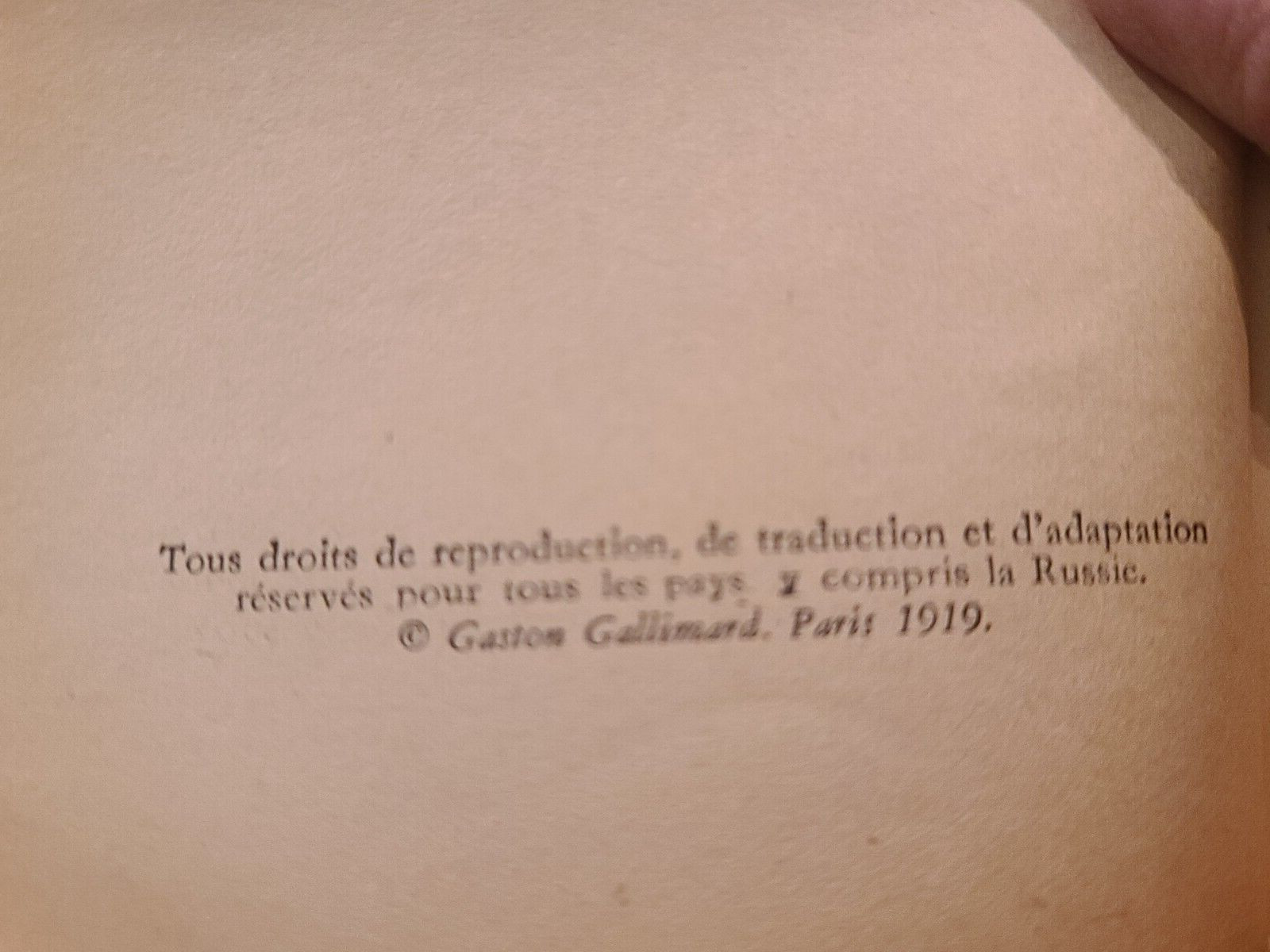 Marcel Proust Un amour de Swann le livre de poche No. 79 PB