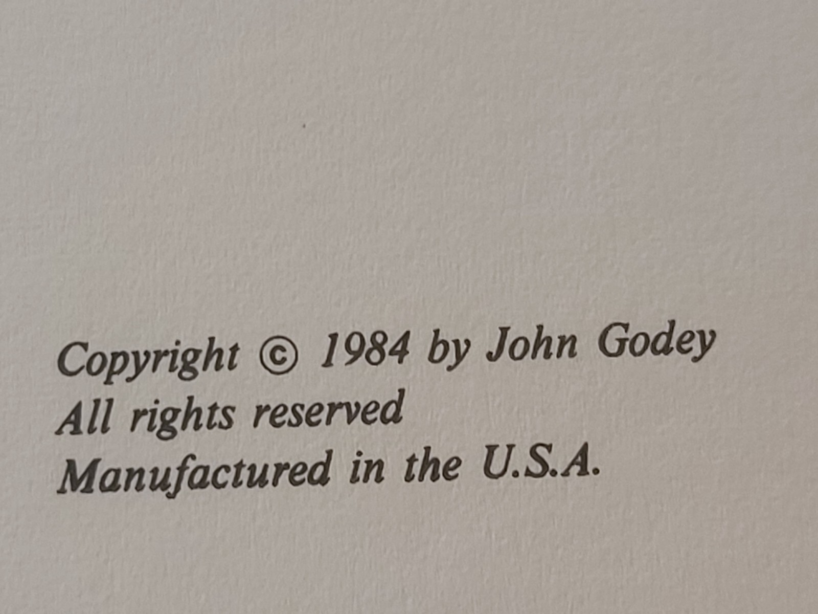 Godey, John – Fatal Beauty – 1st edition HCDJ 1964
