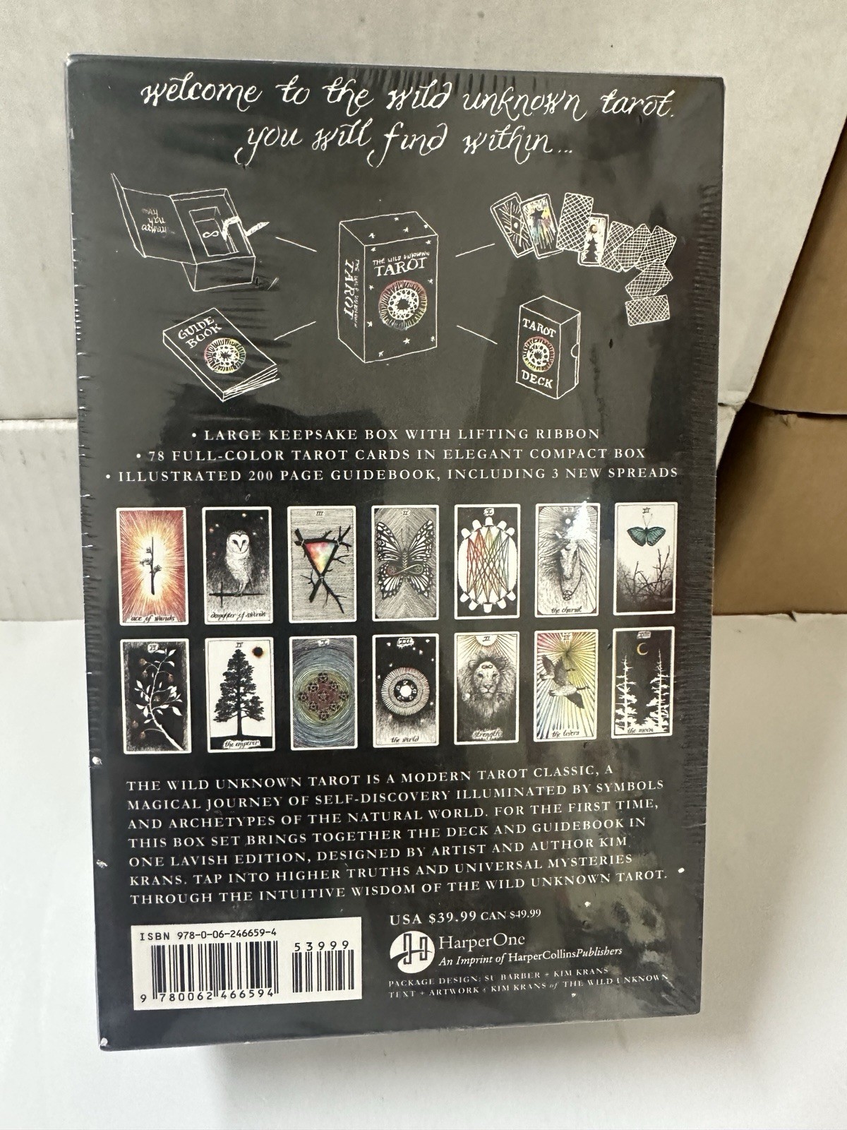The Wild Unknown Tarot Deck & Guidebook: Written & Illustrated By Kim Krans