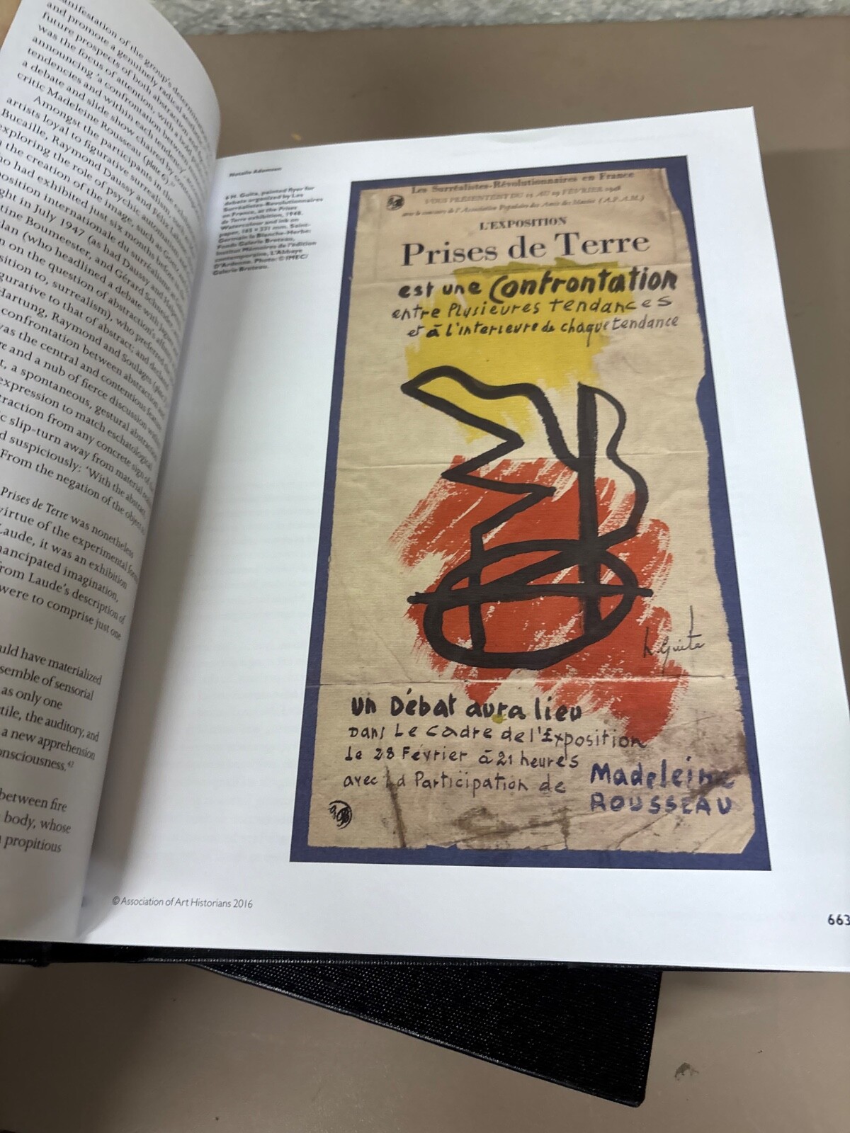 ART HISTORY Journal for the Association for Art History / 5 ISSUES 2016 Academic