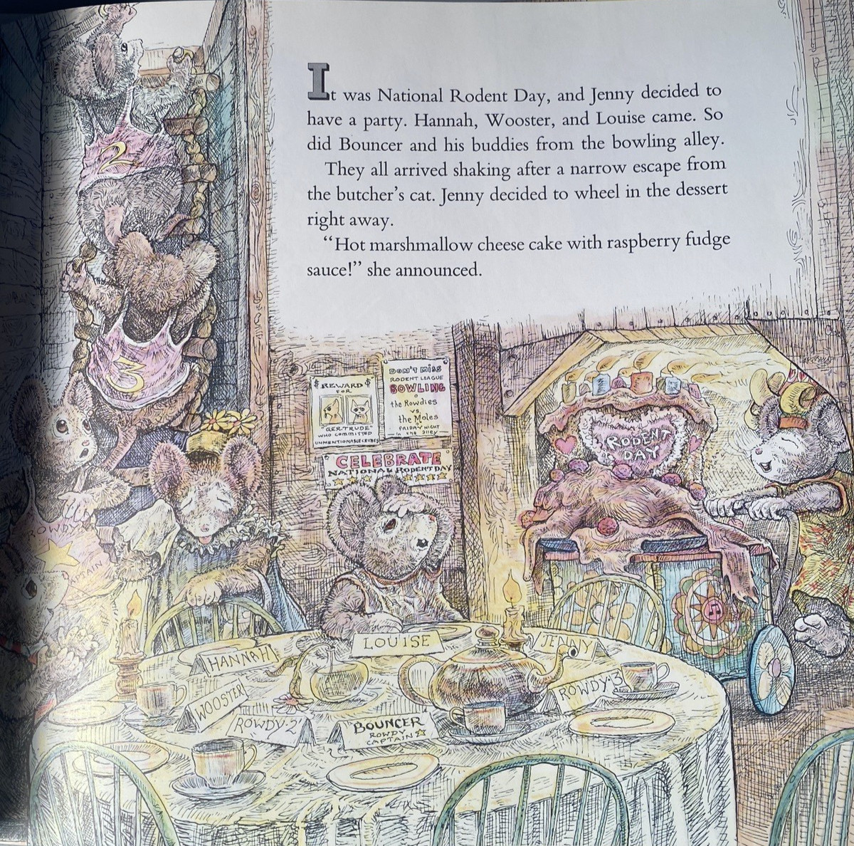 SIGNED Illustration THE ISLAND OF THE SMOG Steven Kellog Children Kids Stories