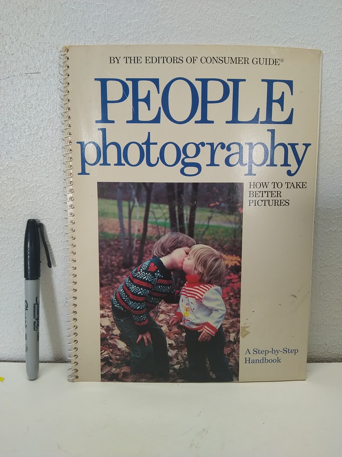 People Photography How to Take Better Pictures 1982 Ring Wire Bound