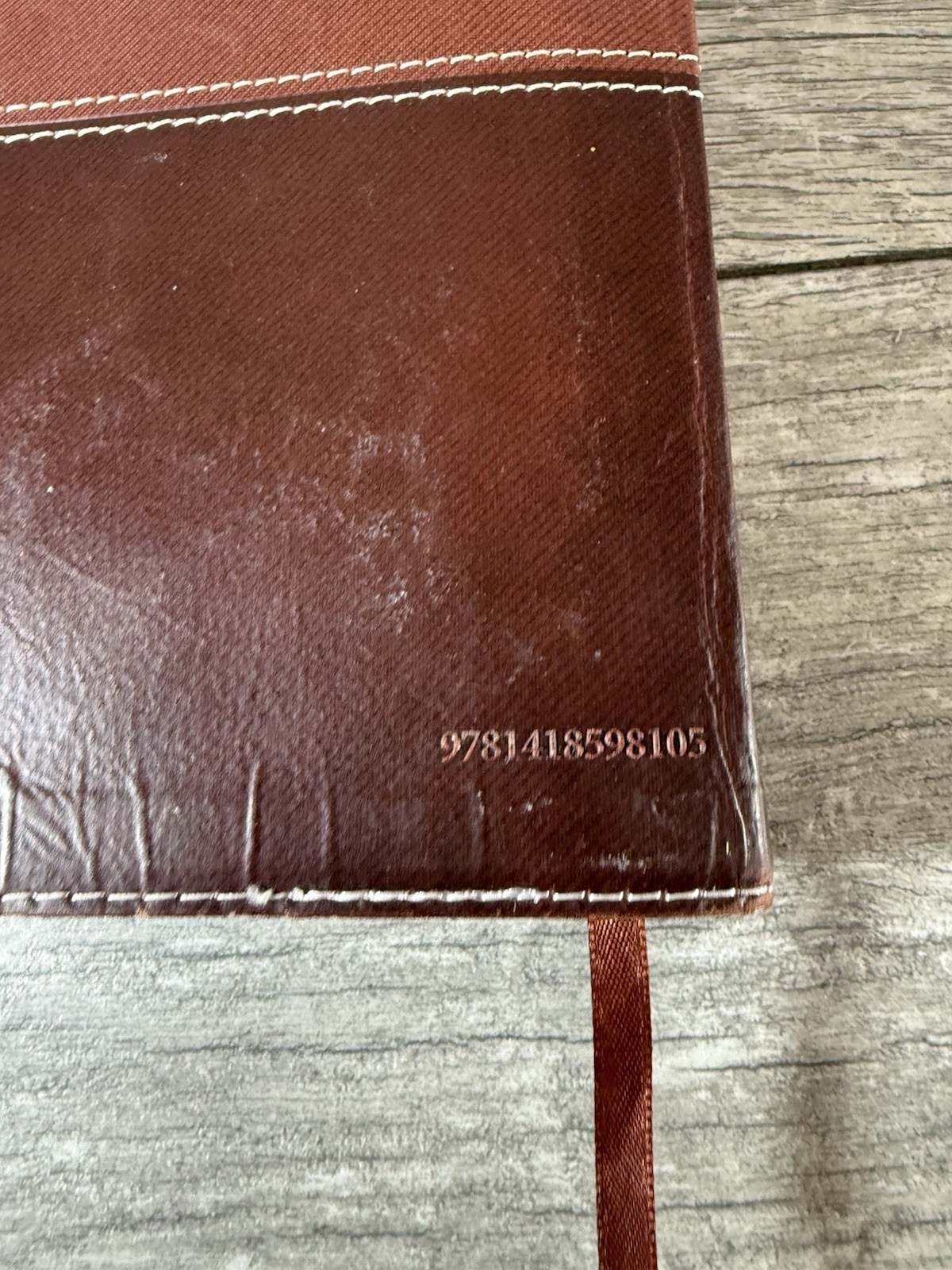 NKJV/RVR Bilingual Bible Leathersoft Brown (Spanish Edition) 2018 ( READ)