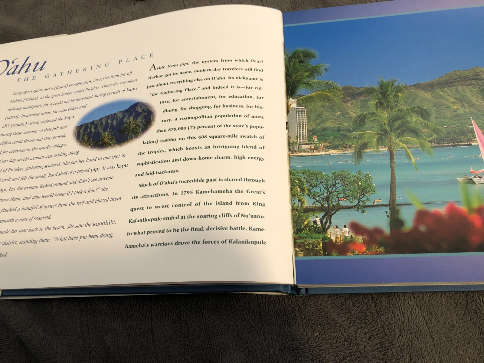 Hawaii The Islands Of Aloha Illustrated Hardcover Coffee Table Book