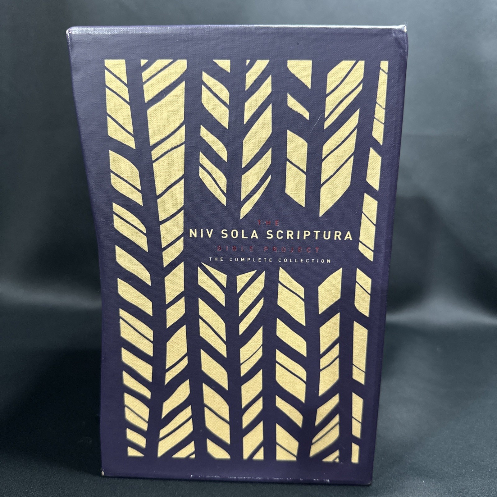 NIV Sola Scriptura Bible Project The Complete Collection 4 Volume Box Set