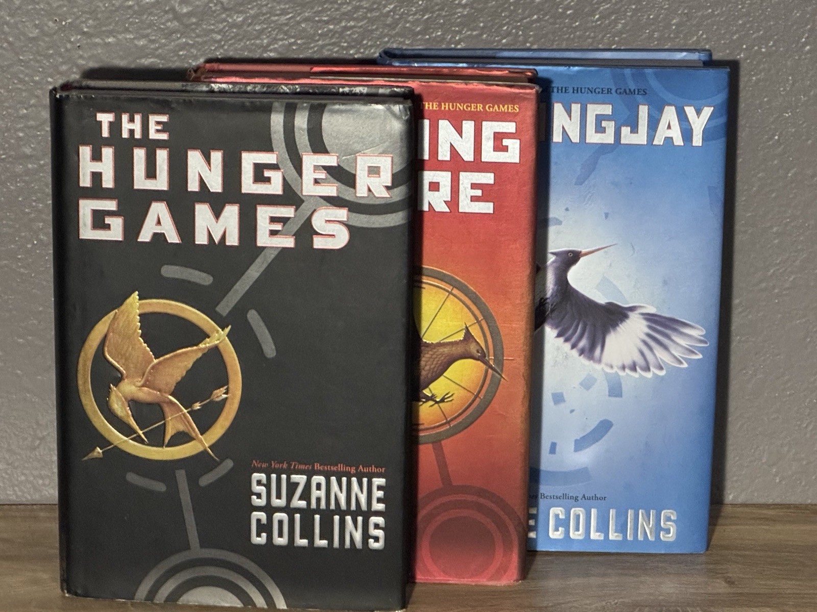 The Hunger Games Trilogy by Suzanne Collins Hardcover w/ Dust Jacket Set