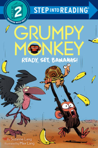 Grumpy Monkey Ready, Set, Bananas (Step into Reading) – Paperback – GOOD