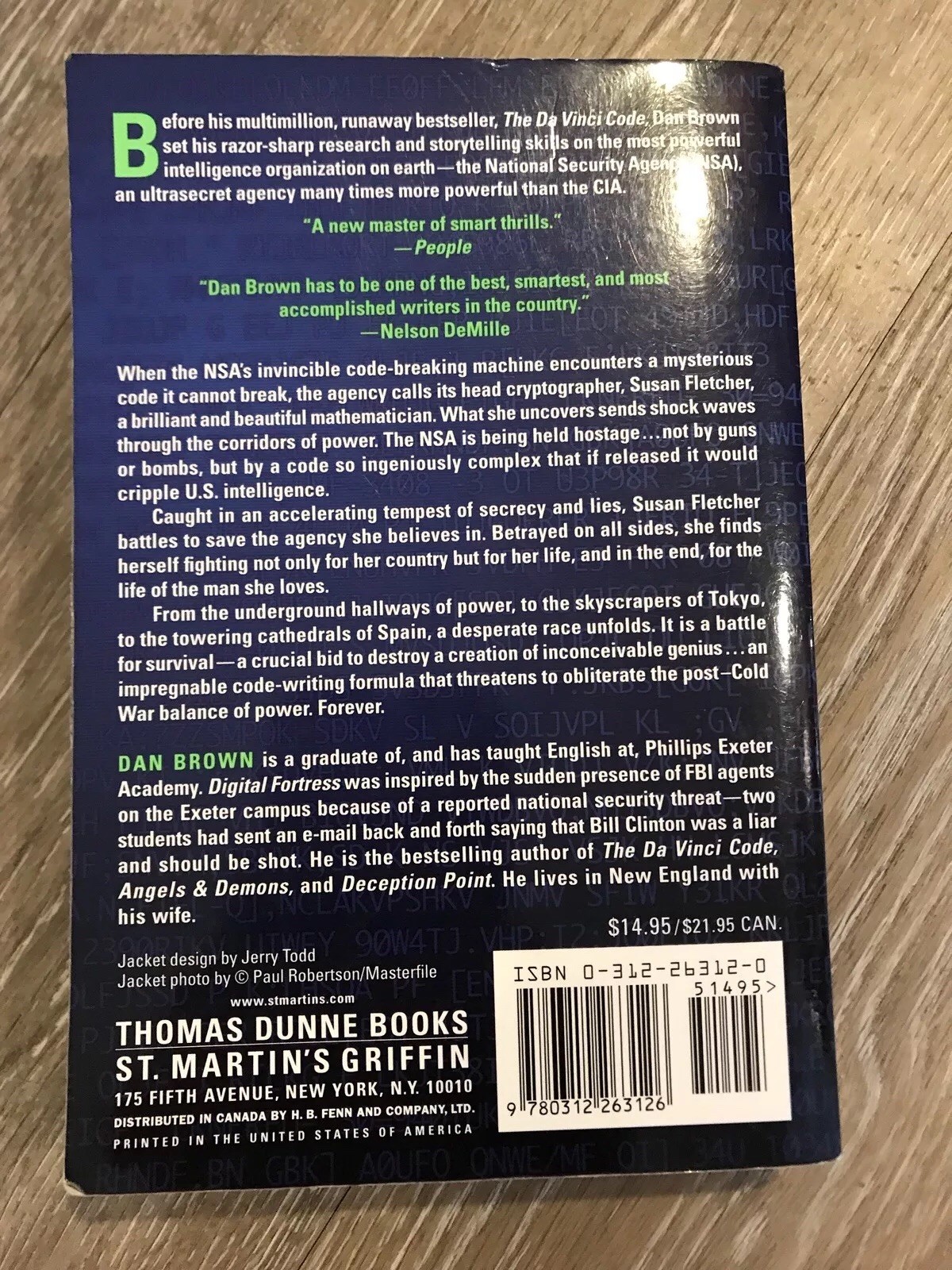 Digital Fortress: A Thriller by Dan Brown Paperback