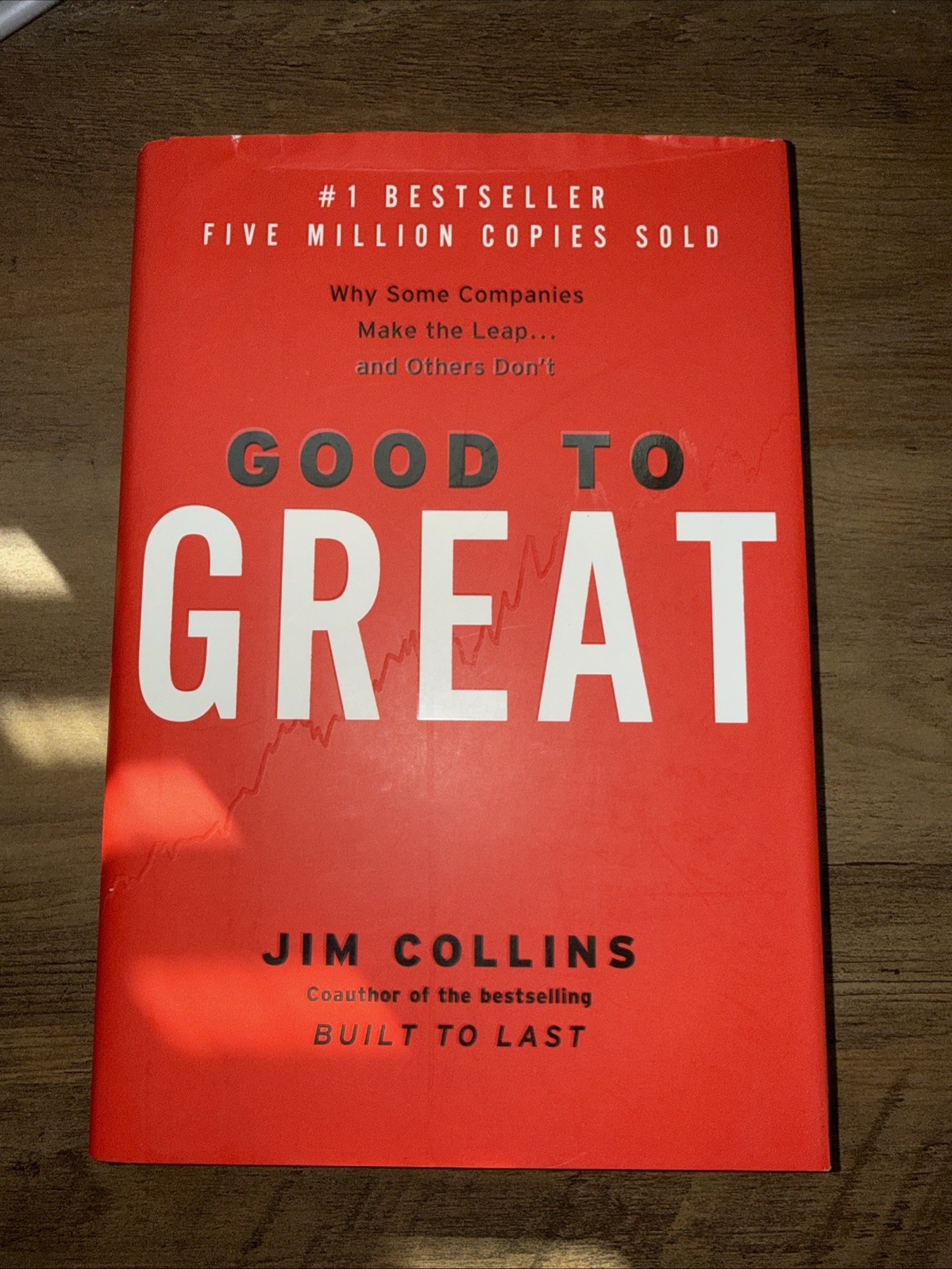 GOOD TO GREAT Jim Collins 2001 First Edtion Making The Leap Built to Last