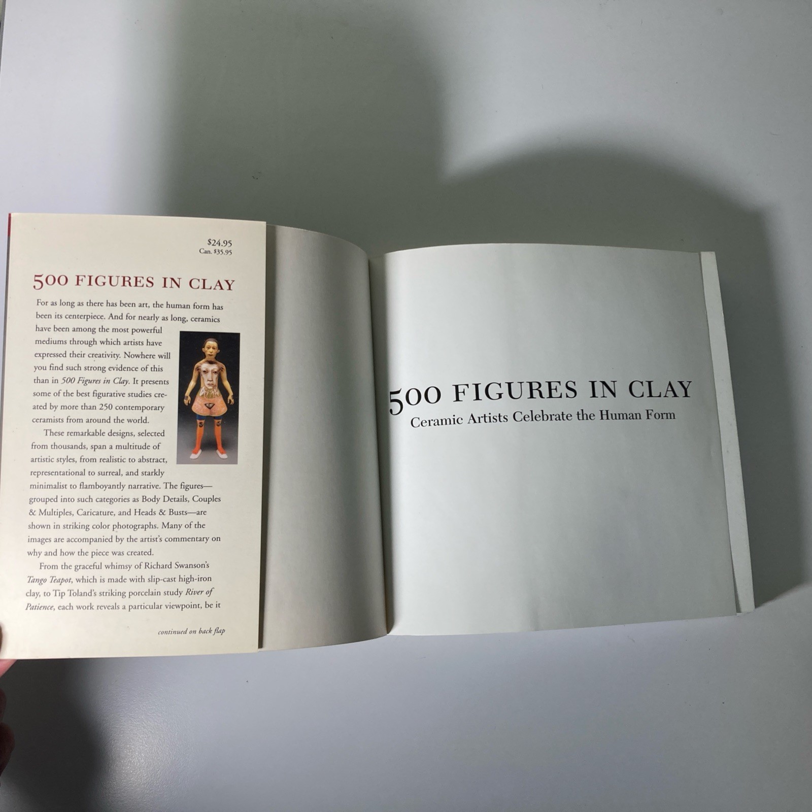500 Figures in Clay: Ceramic Artists Celebrate the Human Form Lark Ceramics Book