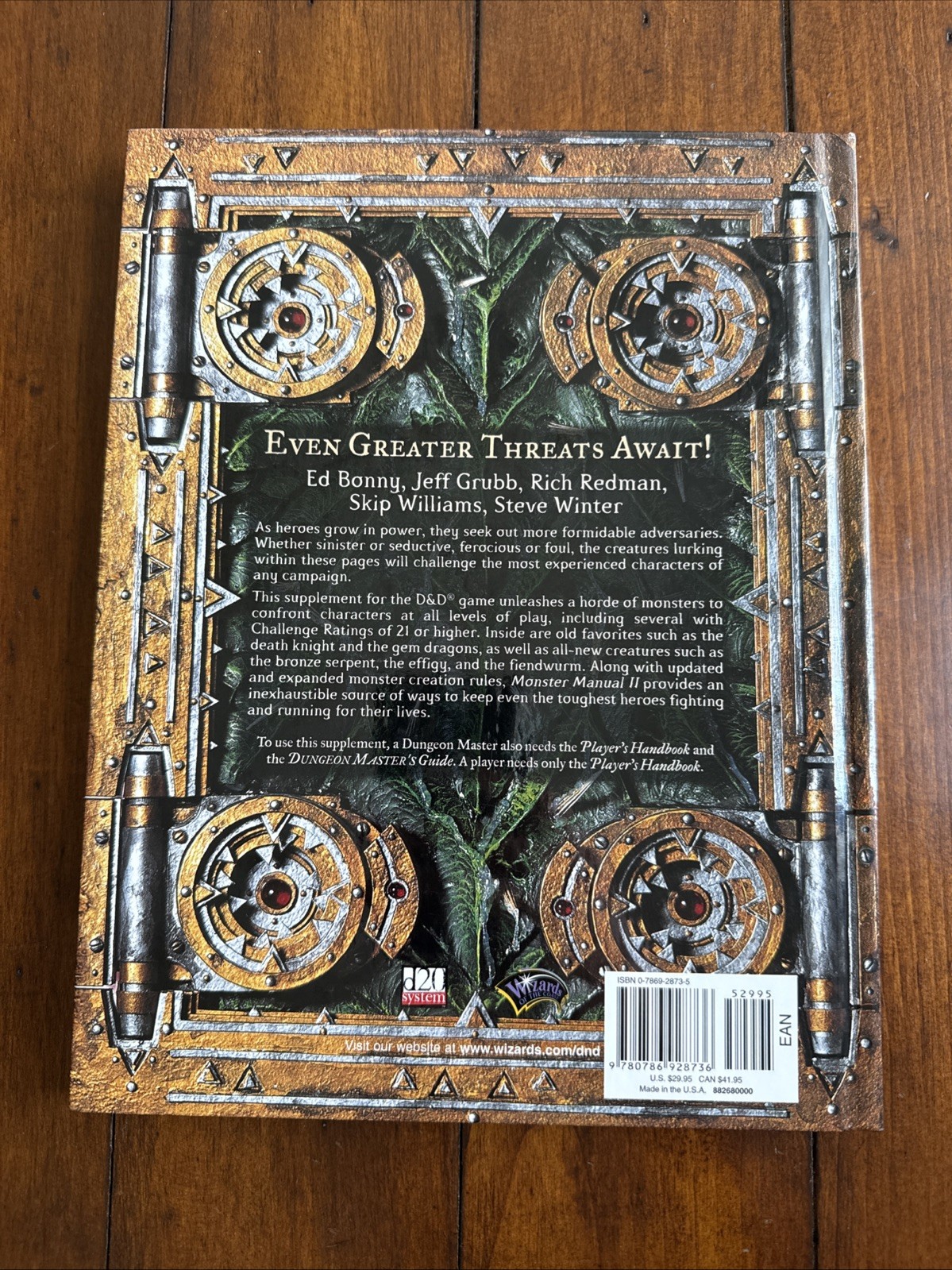 Dungeons and Dragons Supplement Ser.: Monster Manual Two : Dungeons and…