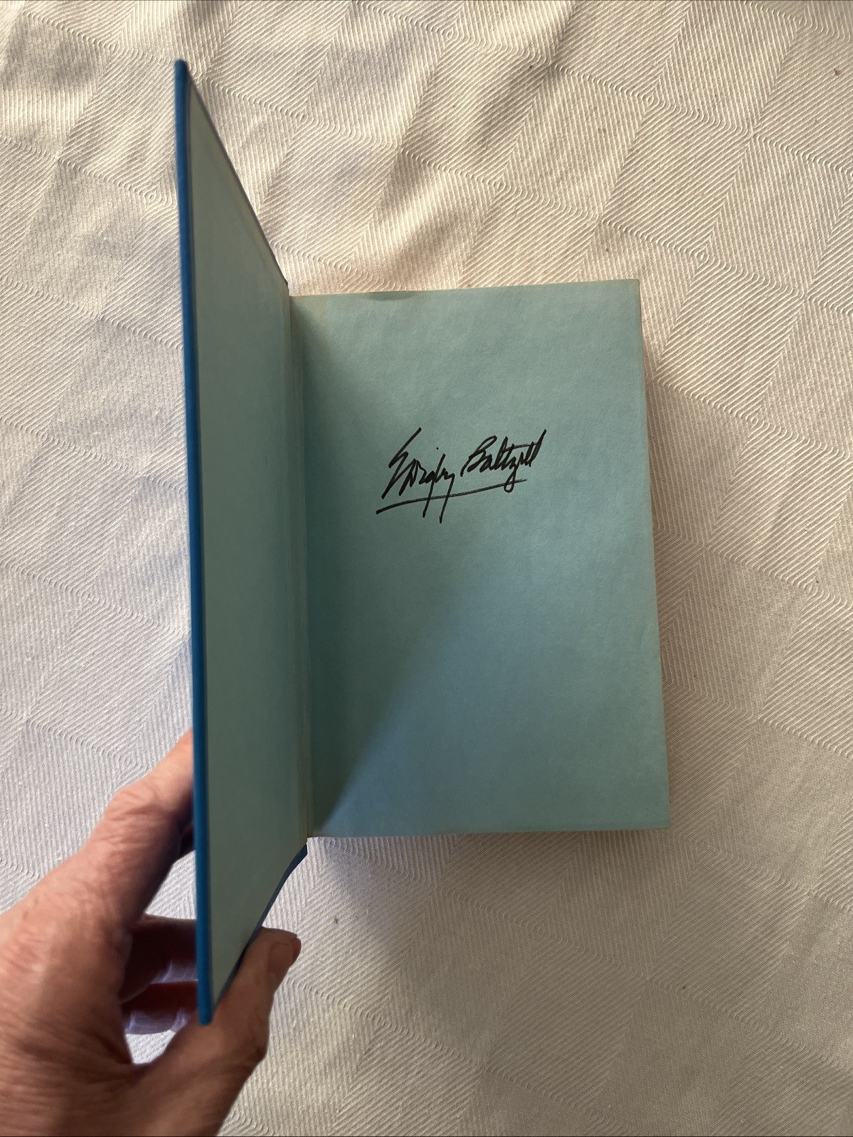 Puritan Boston And Quaker Philadelphia, Baltzell. Free Press 1979. Signed 1st Pr