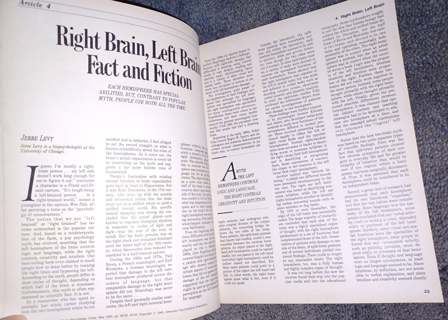 Annual Editions: Psychology 86/87 -Paperback- Fitzgerald, Hiram E – 16th Edition