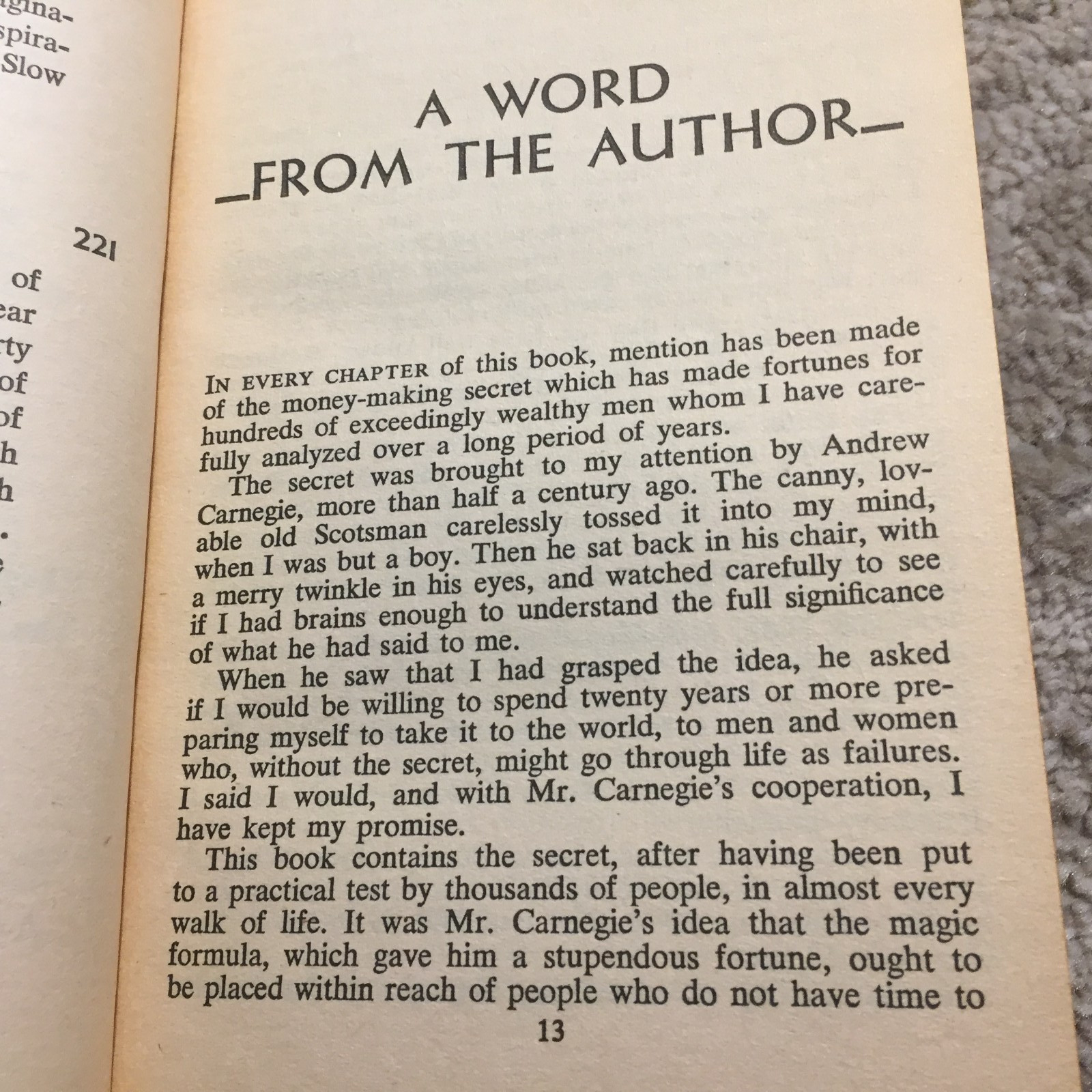 Think And Grow Rich Napoleon Hill 1963 Fawcett Crest Business Motivation Book