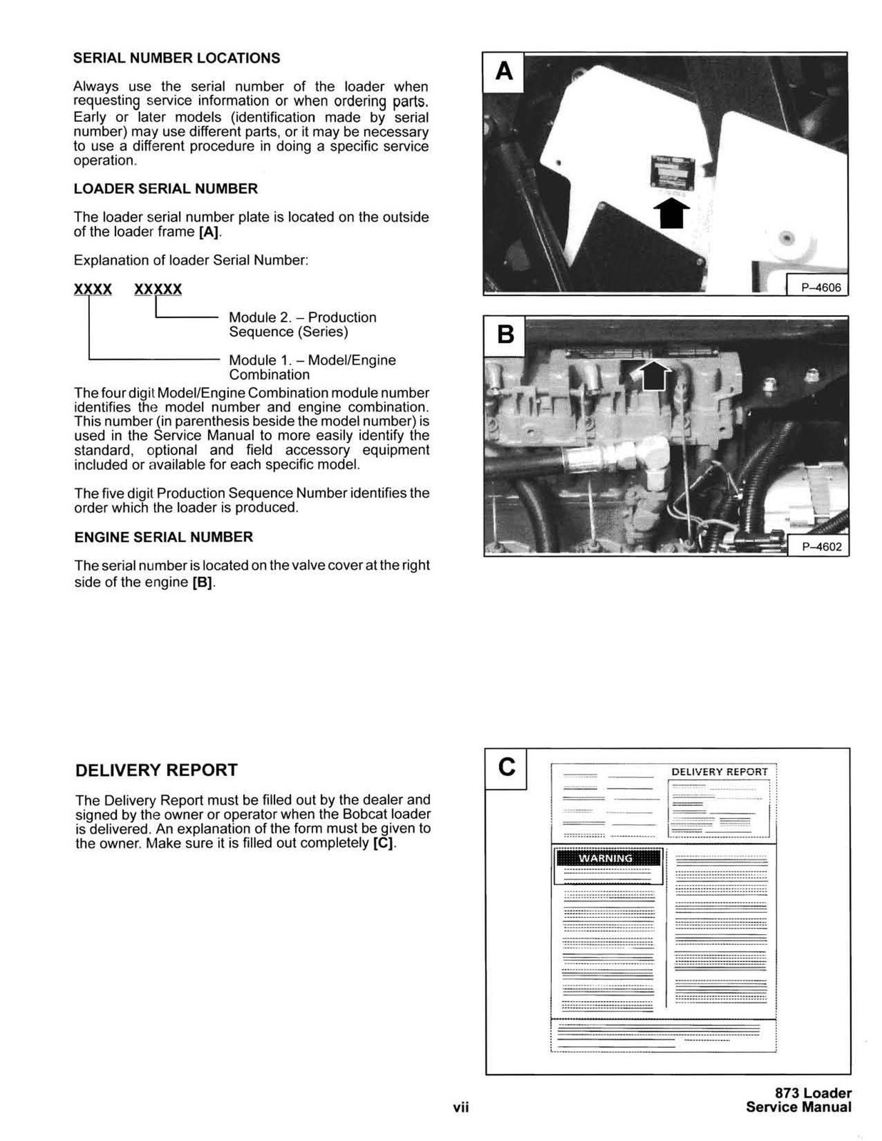 BOBCAT 873 Service Repair Manual – FIXED – COVERED – XL FOLDOUT PAGES