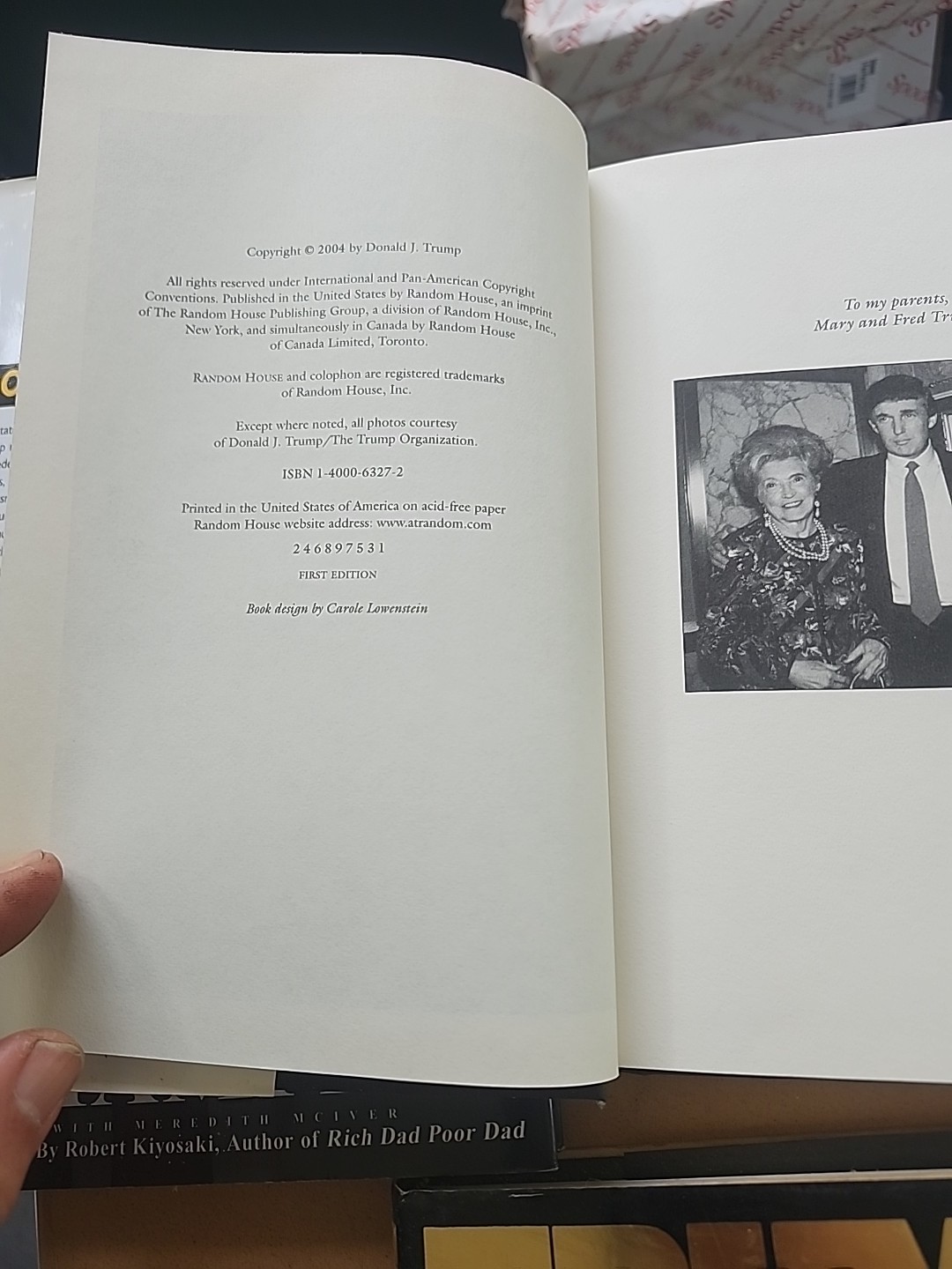 Lot Of 3 Trump Hardcover First Editions With Dust Jackets
