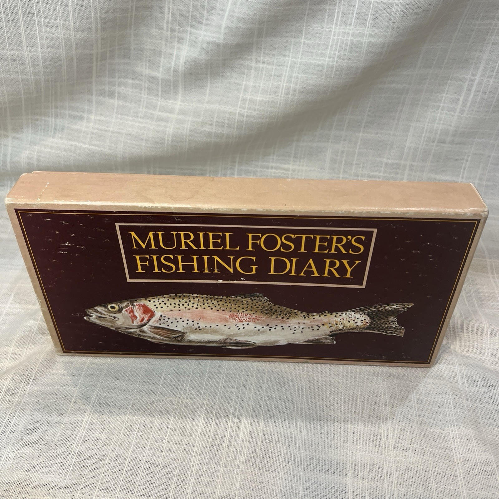 Muriel Foster’s Fishing Diary (A Studio Book) by Patricia King Hardcover w/ Box