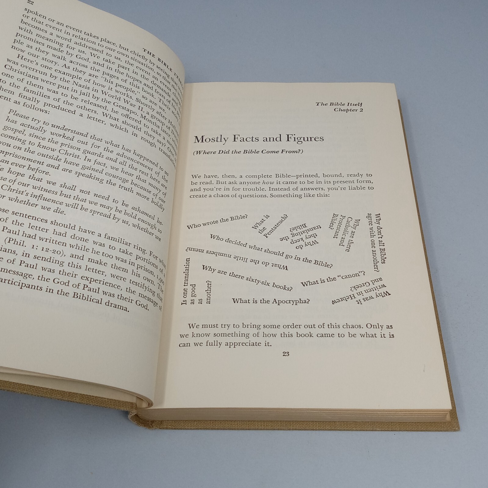 The Bible Speaks to You: 1955 Westminster Press Hardcover by Robert McAfee Brown
