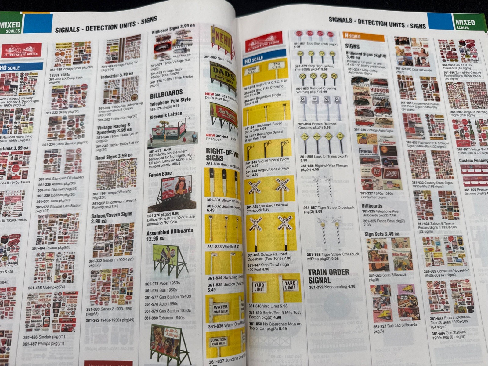 Ho-N-Z Model Railroad Reference Book 2018 Walthers Product Information 1008 pgs
