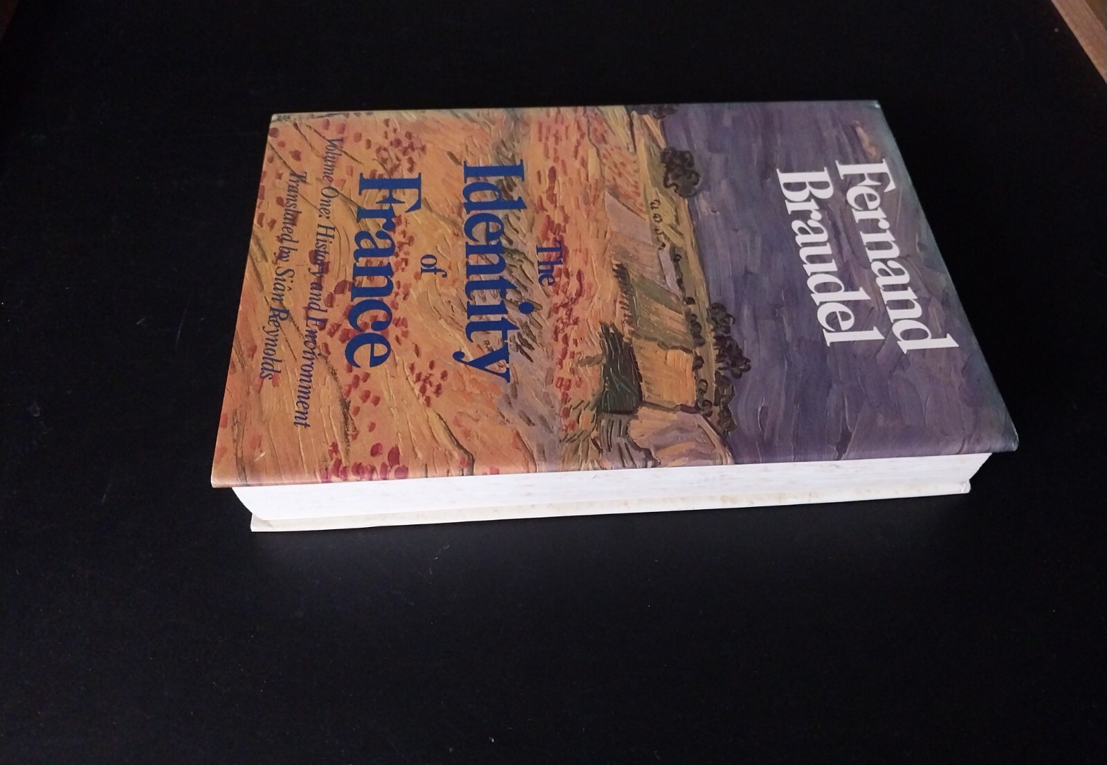 Fernand Braudel – The Identity of France Vol I – First US Edition First Printing