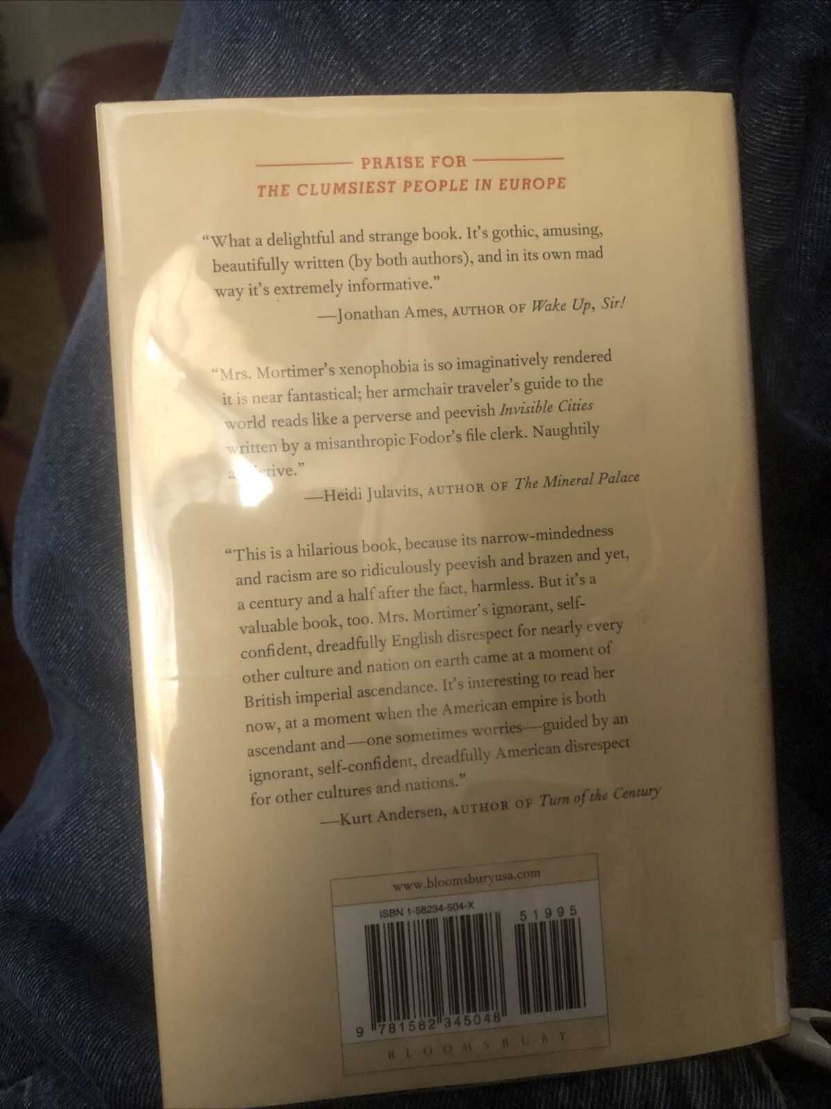 The Clumsiest People in Europe: Or, Mrs. Mortimer’s Bad-Tempered Guide to the V,