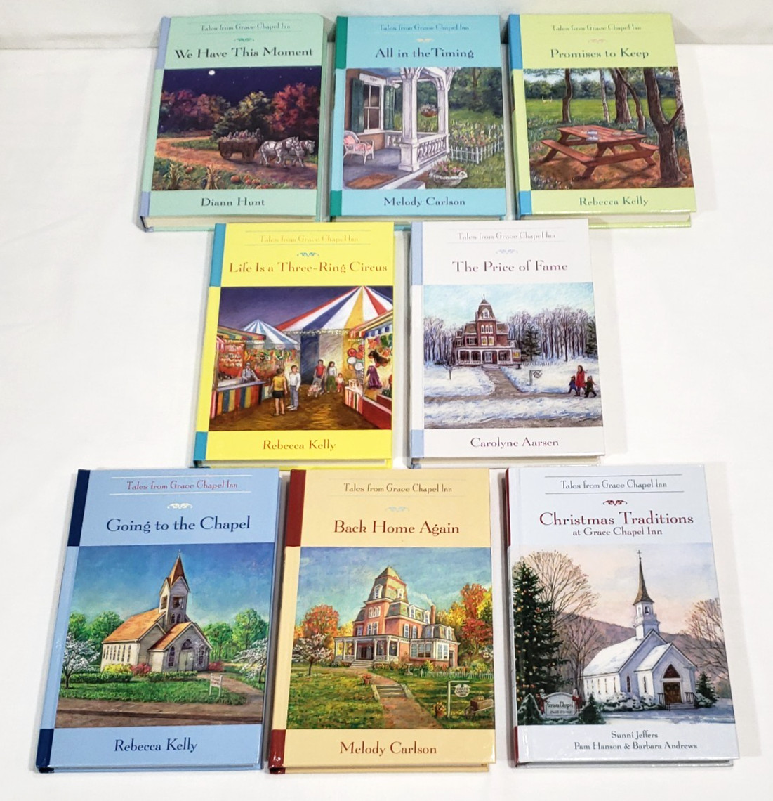 Guideposts Tales From Grace Chapel Inn Lot Of 8 Books Cozy Mysteries Series Set