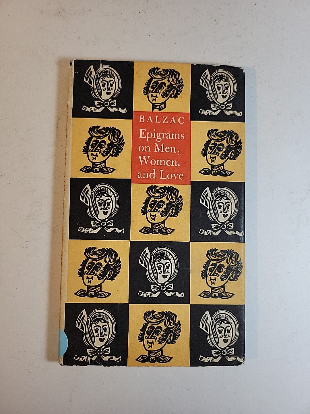 Honore de Balzac EPIGRAMS ON MEN, WOMEN, AND LOVE Peter Pauper Press 1959 HC/DJ