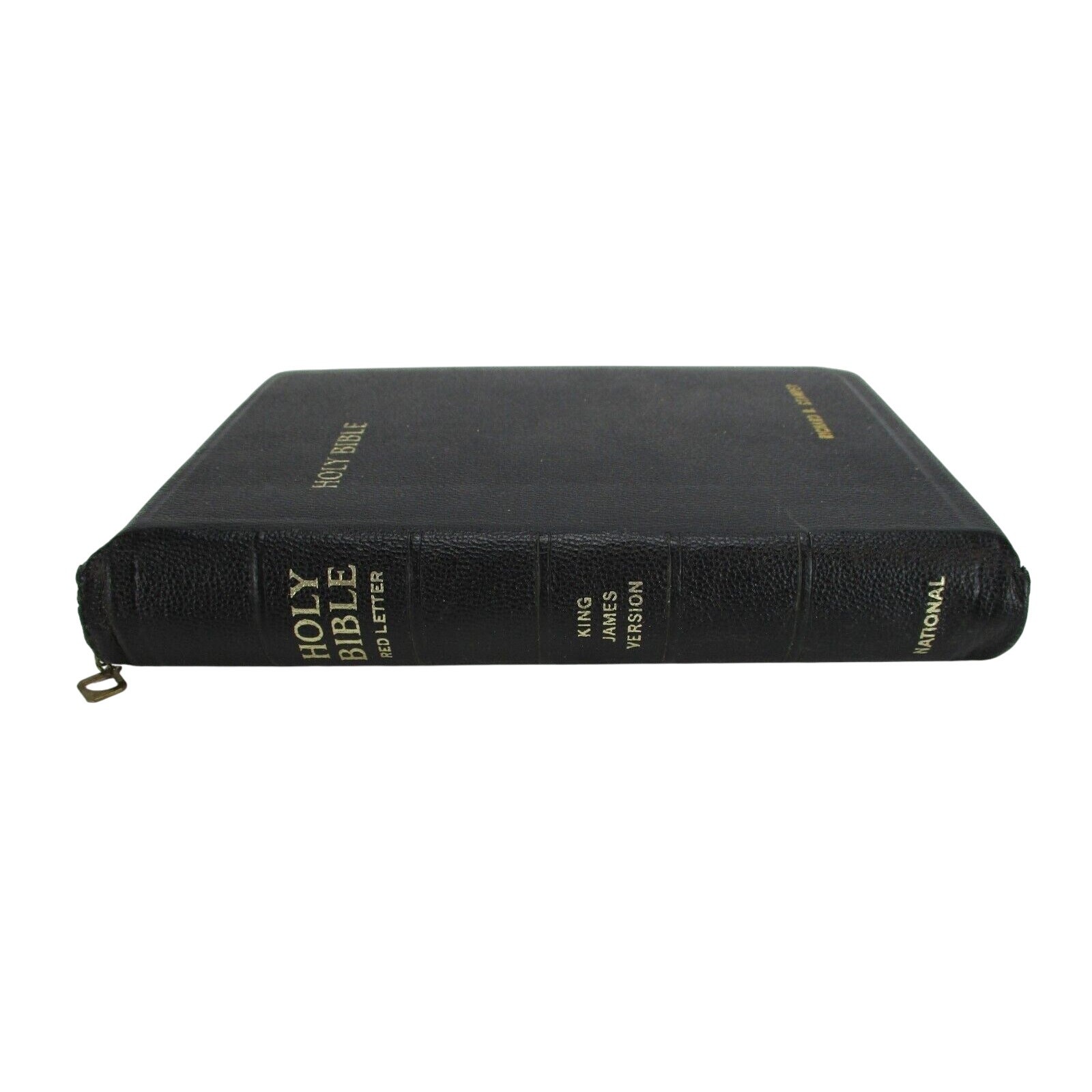 Holy Bible AKJV Leather Zipped National Bible Press 1958