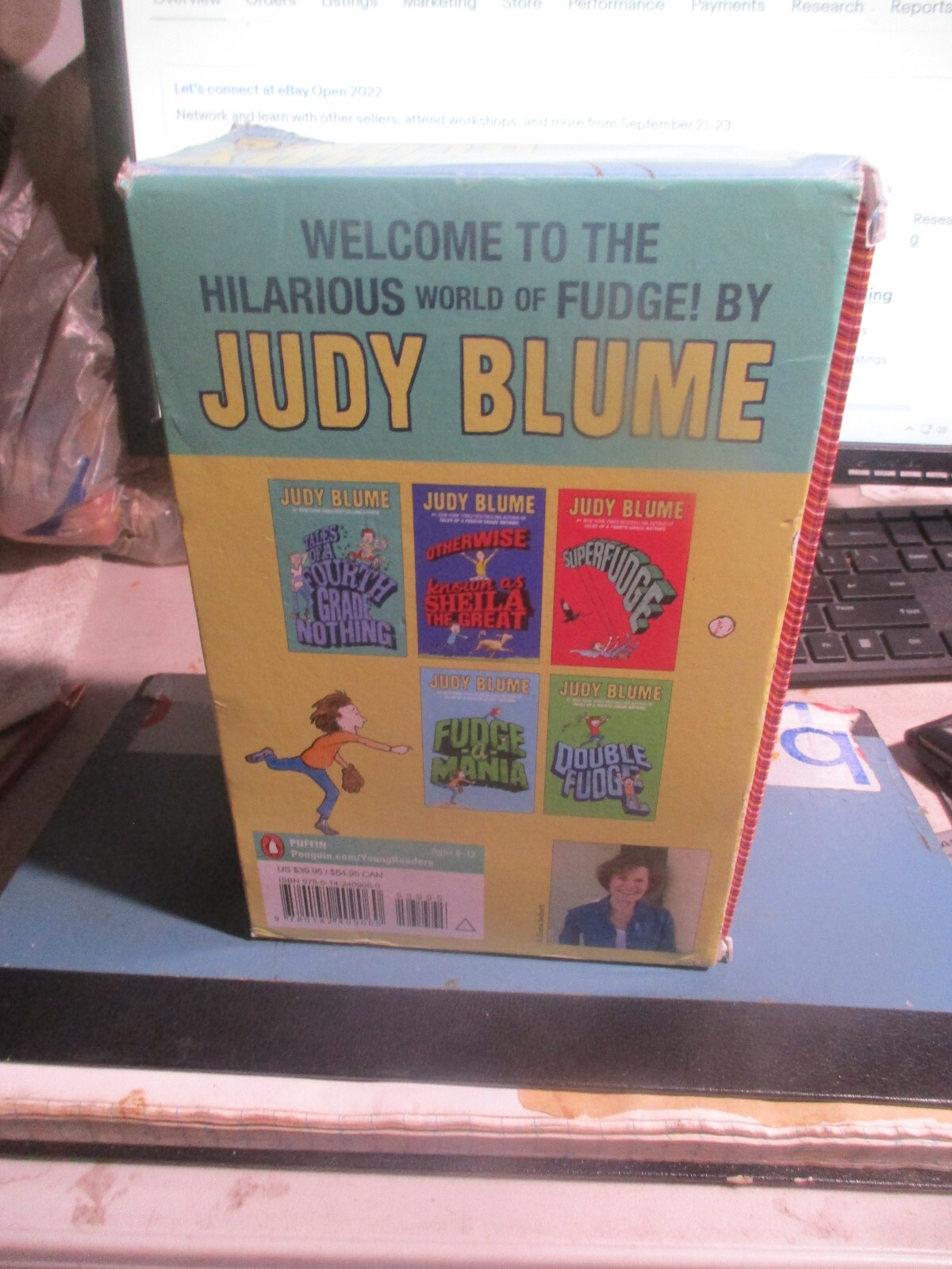 Judy Blume’s Fudge Box Set by Judy Blume (2007, Box or Slipcased / Digest Paperb