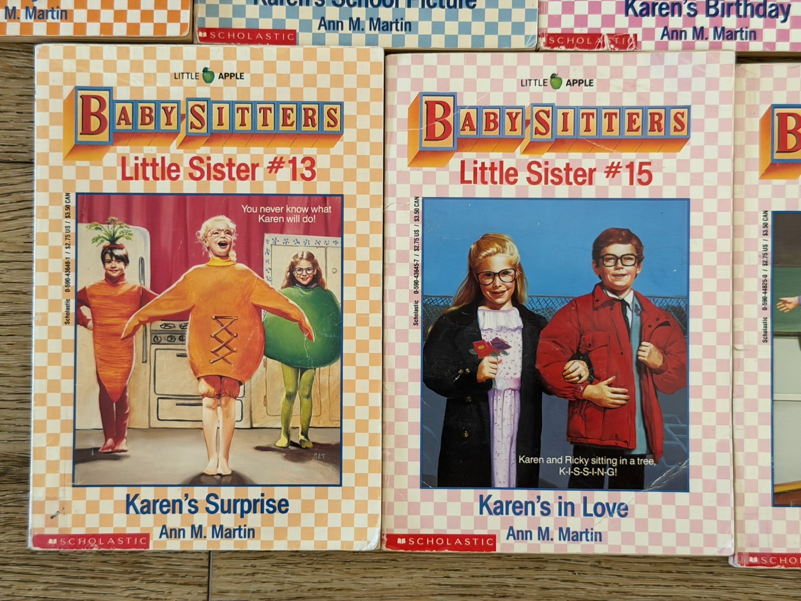Baby-Sitters Little Sister Lot 7 Karen Books Ann M Martin #4 #5 #7 #9