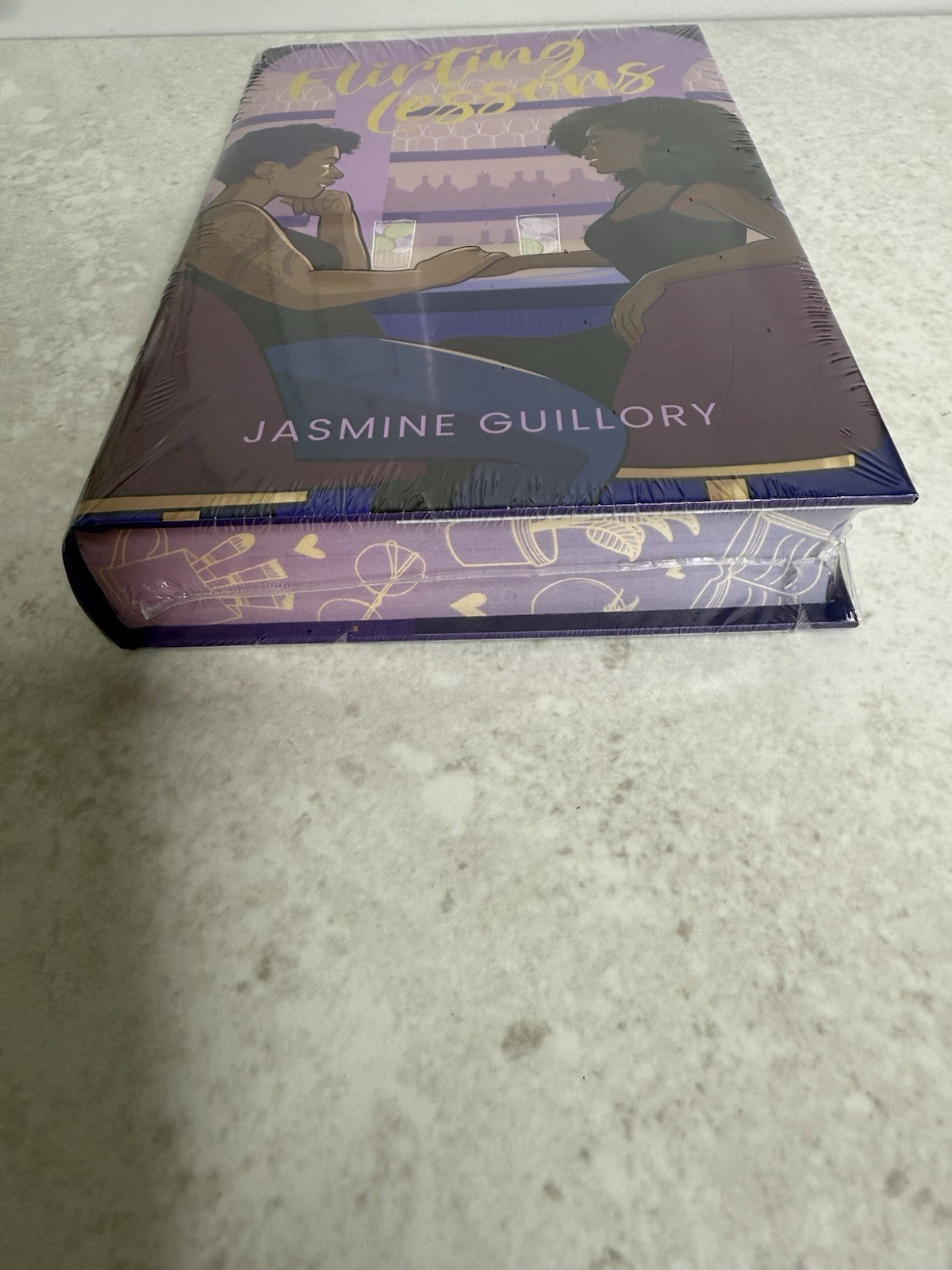 Flirting Lessons by Jasmine Guillory Afterlight signed Exclusive ILLUMICRATE