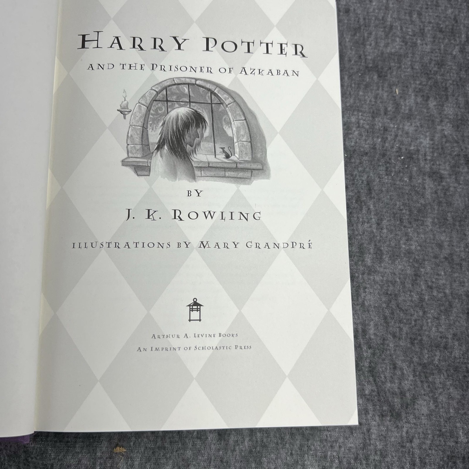 Vintage Harry Potter Prisoner Of Azkaban J.K. Rowling HC 1st 1999 USA Fantasy