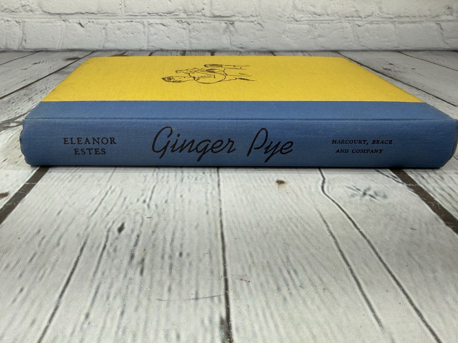 Ginger Pye By Eleanor Estes Hardcover 1951 w/DJ Harcourt Brace & Company