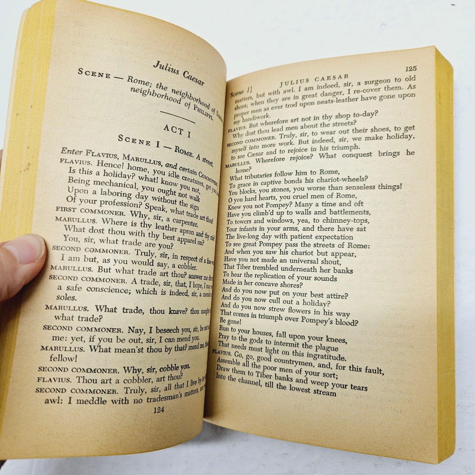 Vintage 1948 William Shakespeare Four Tragedies Washington Square Press Classic