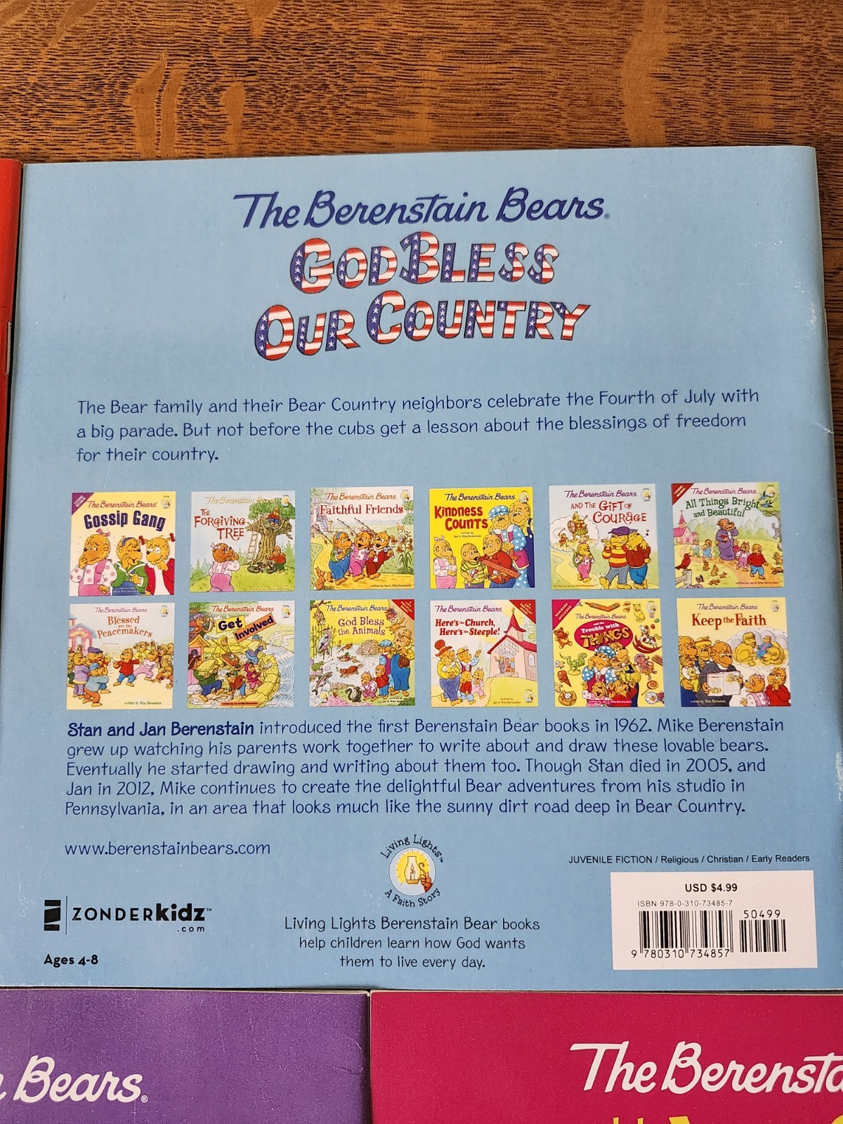 The Berenstain Bears Books Lot Of 5 Jan & Mike Berenstain Barely Used Paperback