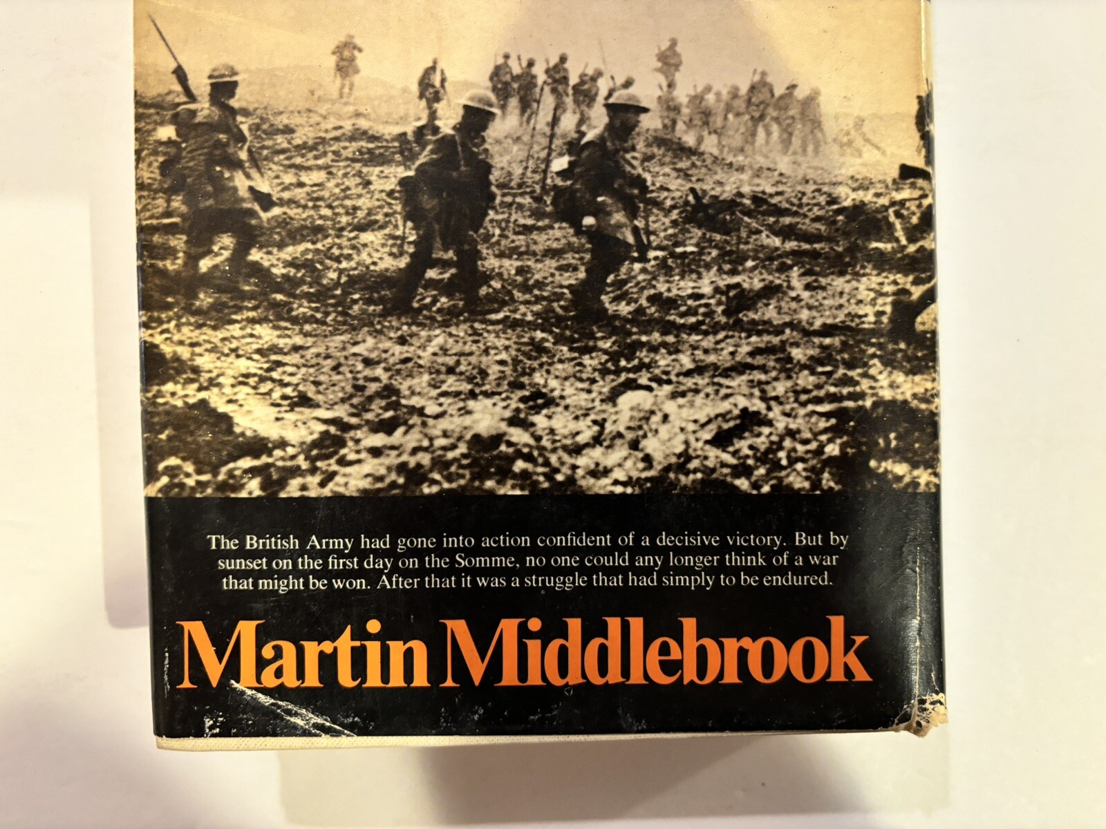 FIRST DAY ON THE SOMME by MARTIN MIDDLEBROOK 1972 HC DUST JACKETJ BCE WW1