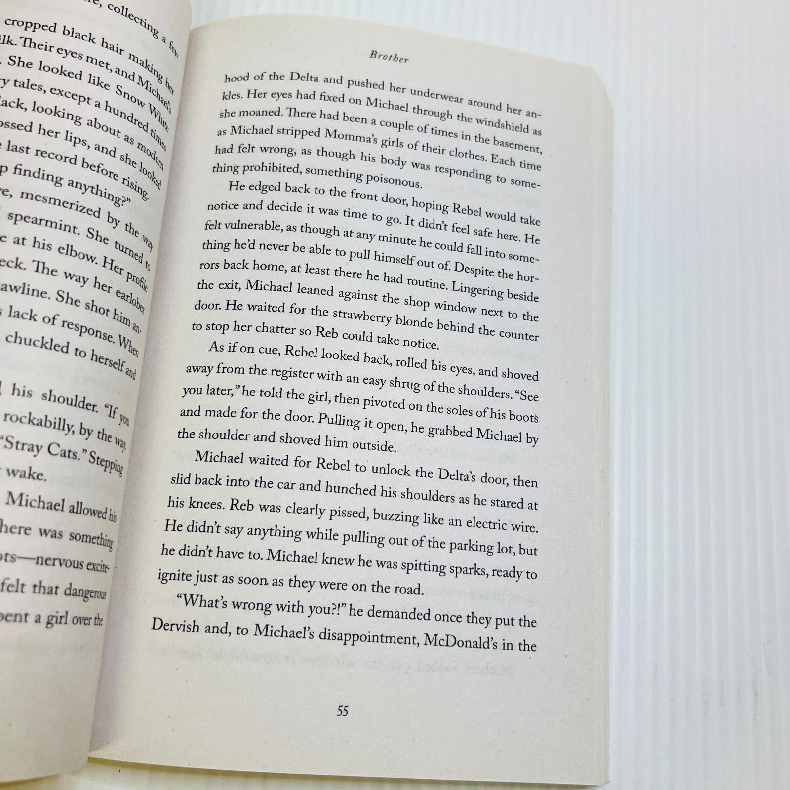 Brother by Ania Ahlborn (2015, Trade Paperback)