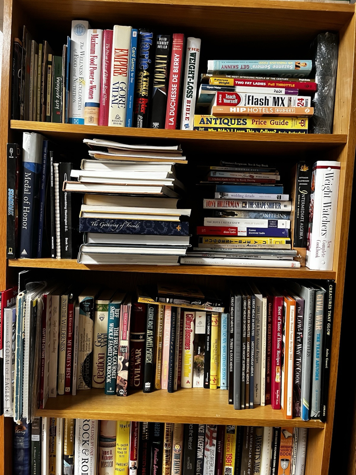 Books by Mixed Genre 20 LBS (Pounds) Box Value Lot Fiction/Nonfiction HB/PB