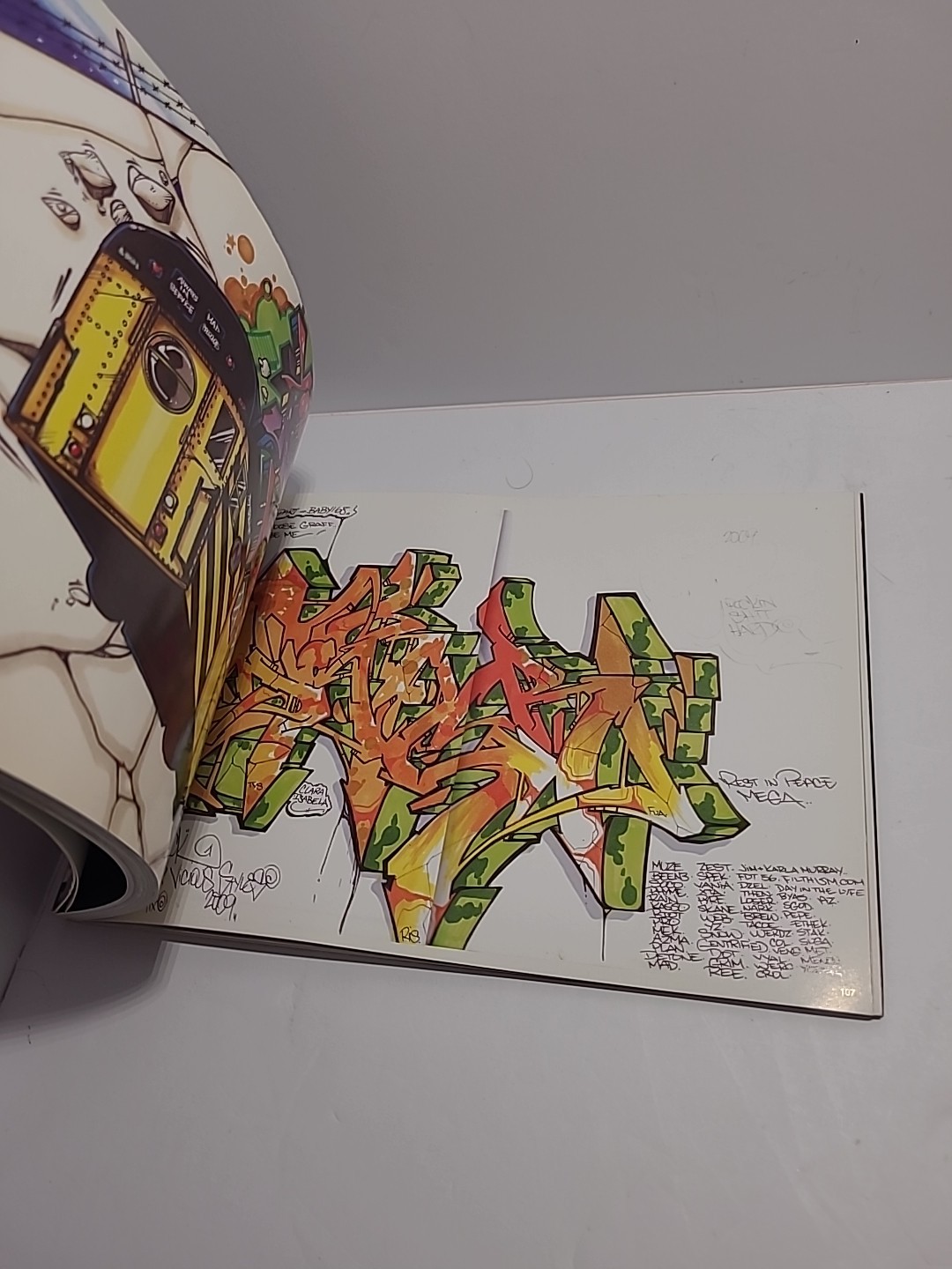 New York City Masters Blackbook – graffiti book otr on the run magazine