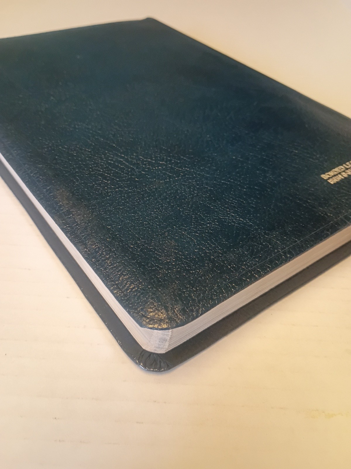 Student Bible NIV Bonded Leather Blue 1988
