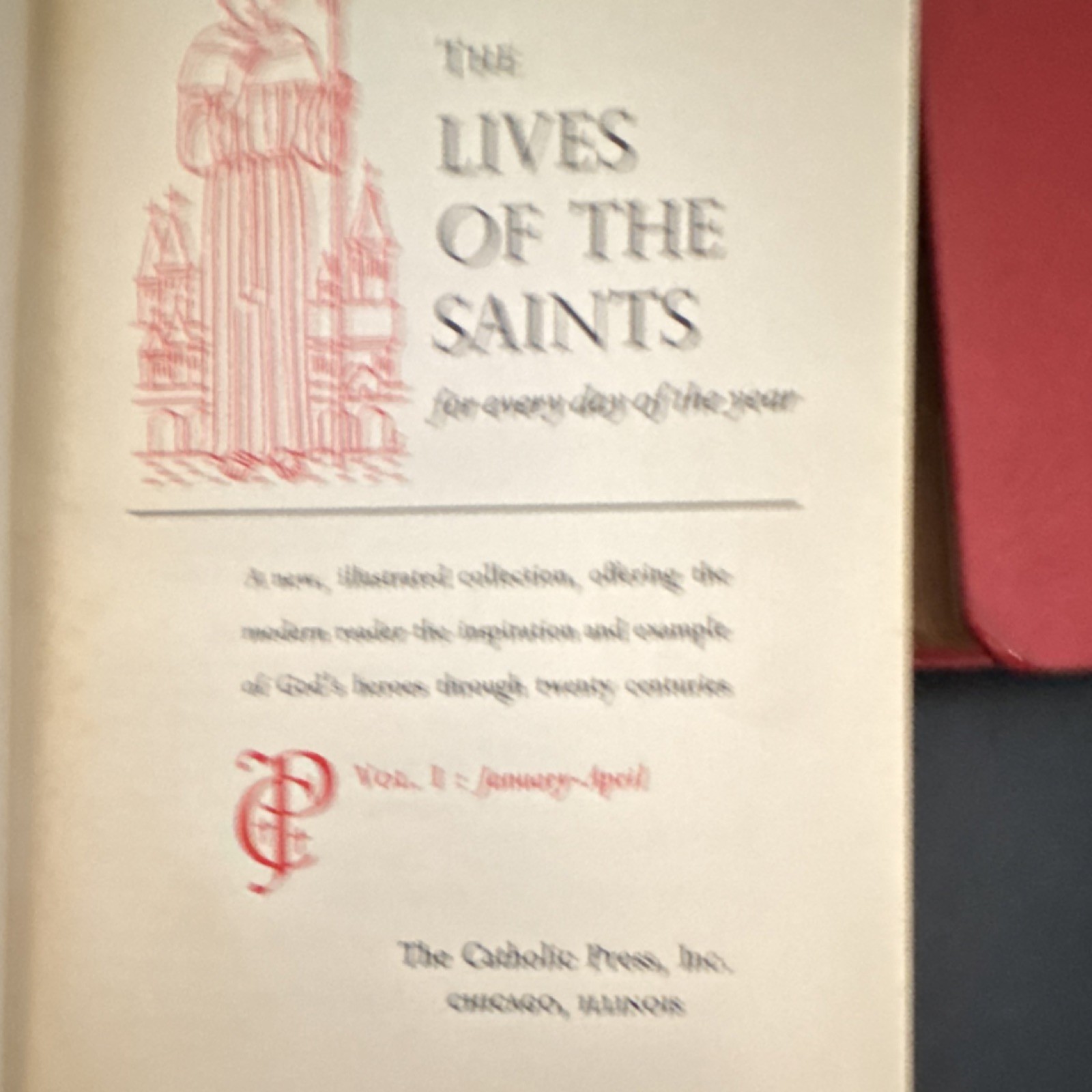 The Catholic Press The Lives of the Saints Michael Garicoïts 1962 Illustrated HC