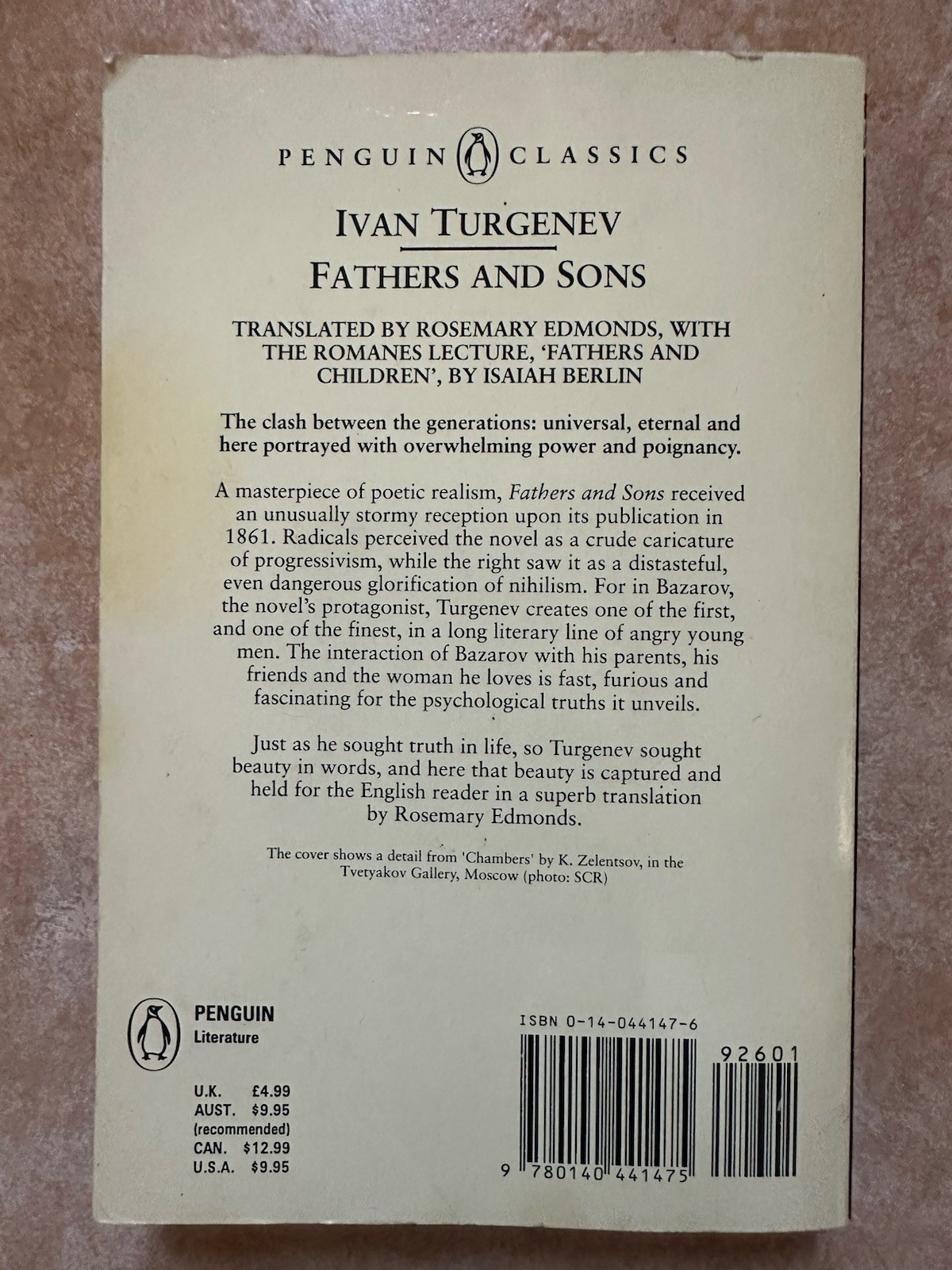 Lot of 2 “PLAYS” Anton Chekhov (1959) & “FATHERS AND SONS” Ivan Turgenev (1975)