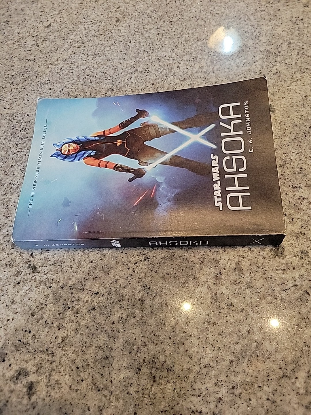 Star Wars Ahsoka Novel E K Johnston Paperback First Edition Disney Canon Book