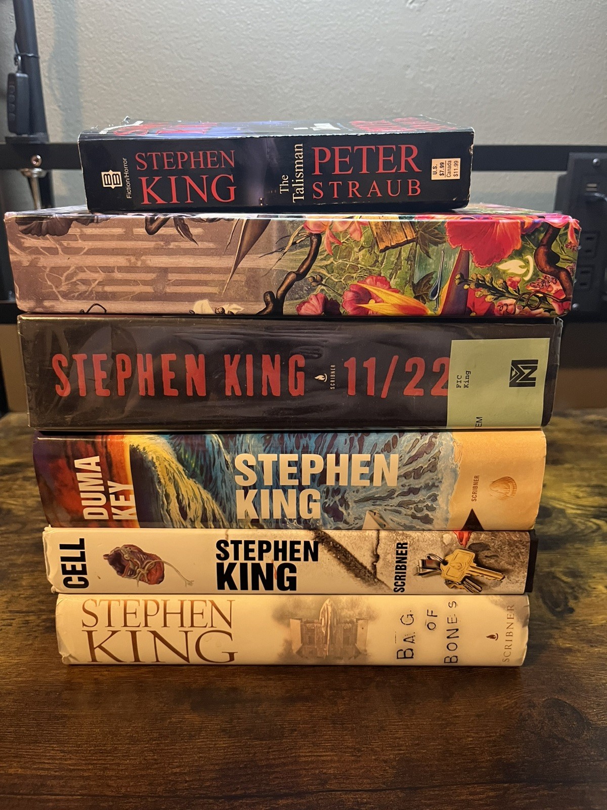 Lot Of 6 Stephen King HC,SC Cell Bag of Bones Duma Key 11/22/63 BabyLuv Talisman