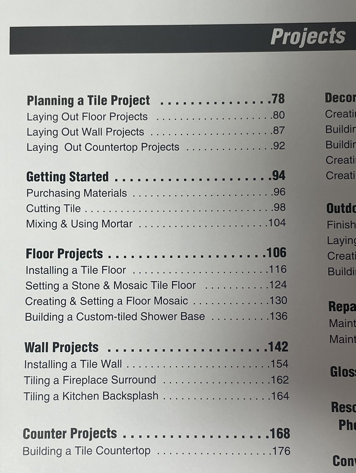 Complete Guide To Ceramic & Stone Tile Techniques & Projects with Ceramics NEW