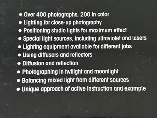 LIGHT by Michael Freeman – Amphoto Photography Workshop Series – 1988 HC/DJ