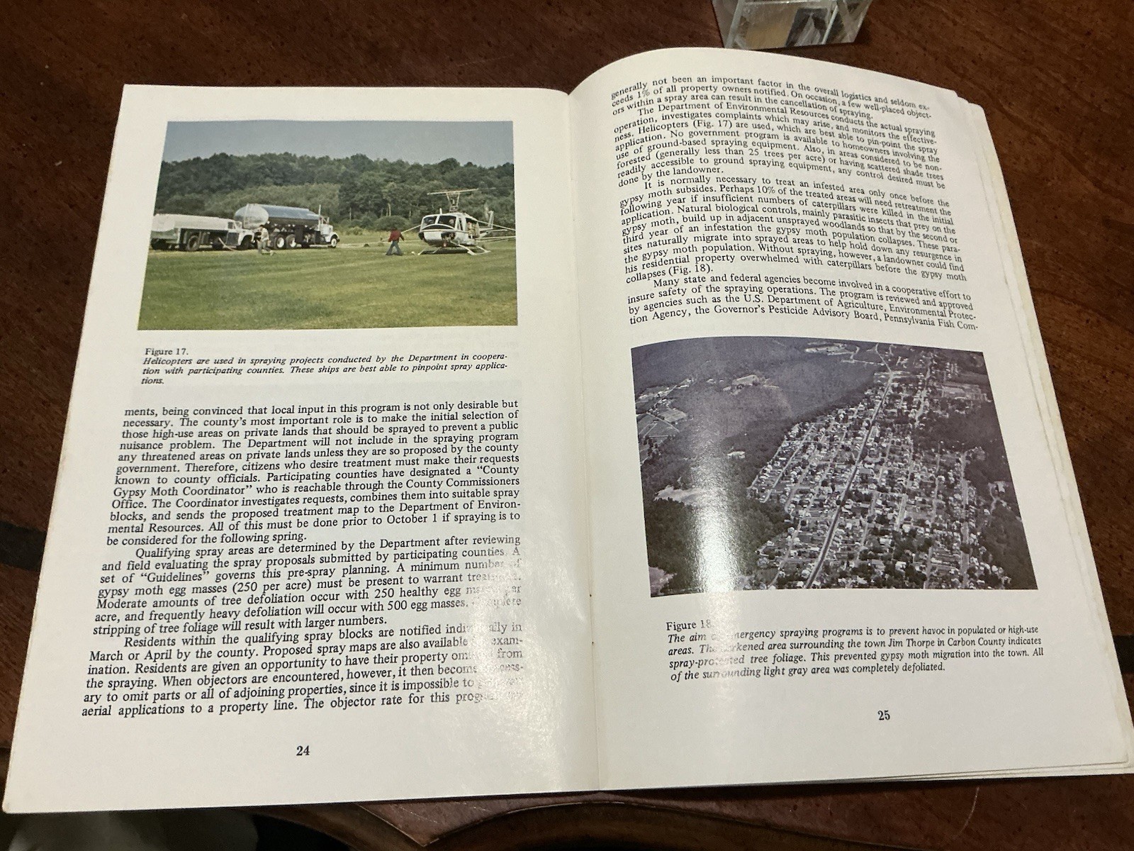 1980 the gypsy moth commonwelth of pennsylvania book 34 pages Paperback VG