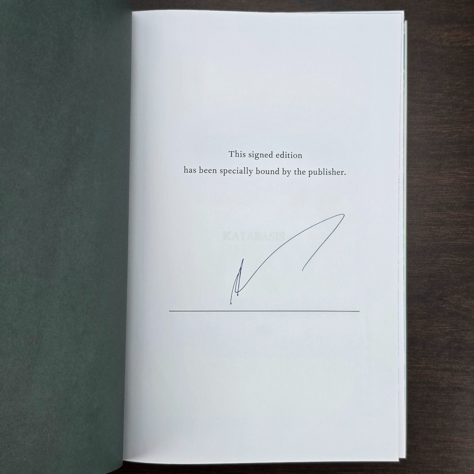 R.F. Kuang KATABASIS Deluxe Limited SIGNED 1st First Edition Hardcover