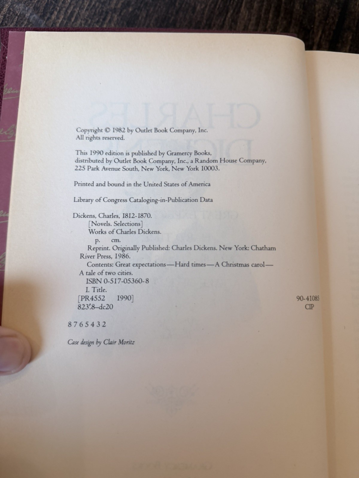 The Works of Charles Dickens Complete and Unabridged, Illustrated, Gramercy 1990